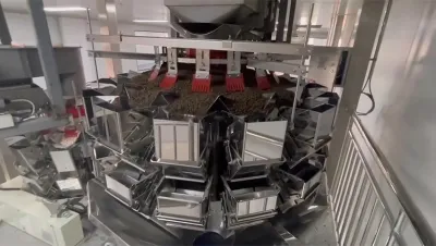 تعبئة صلصة طعام الحيوانات الأليفة