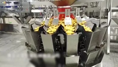 تعبئة بوب ​​كورن الدجاج المجمد