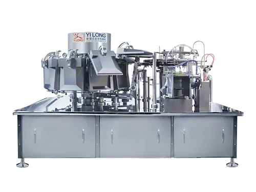 ماكينة تعبئة أكياس جاهزة كبيرة فاكيوم دوارة، YL-R190/220/260